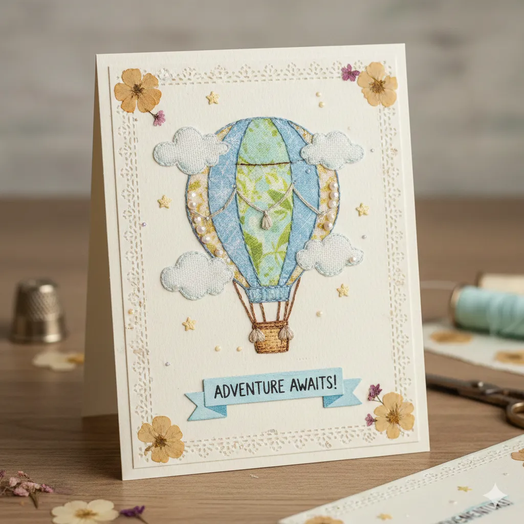 Handmade card design example 1