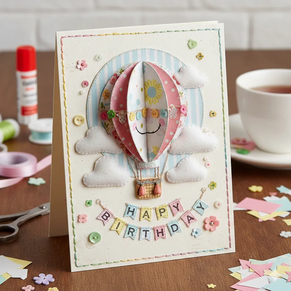 Handmade card design example 3