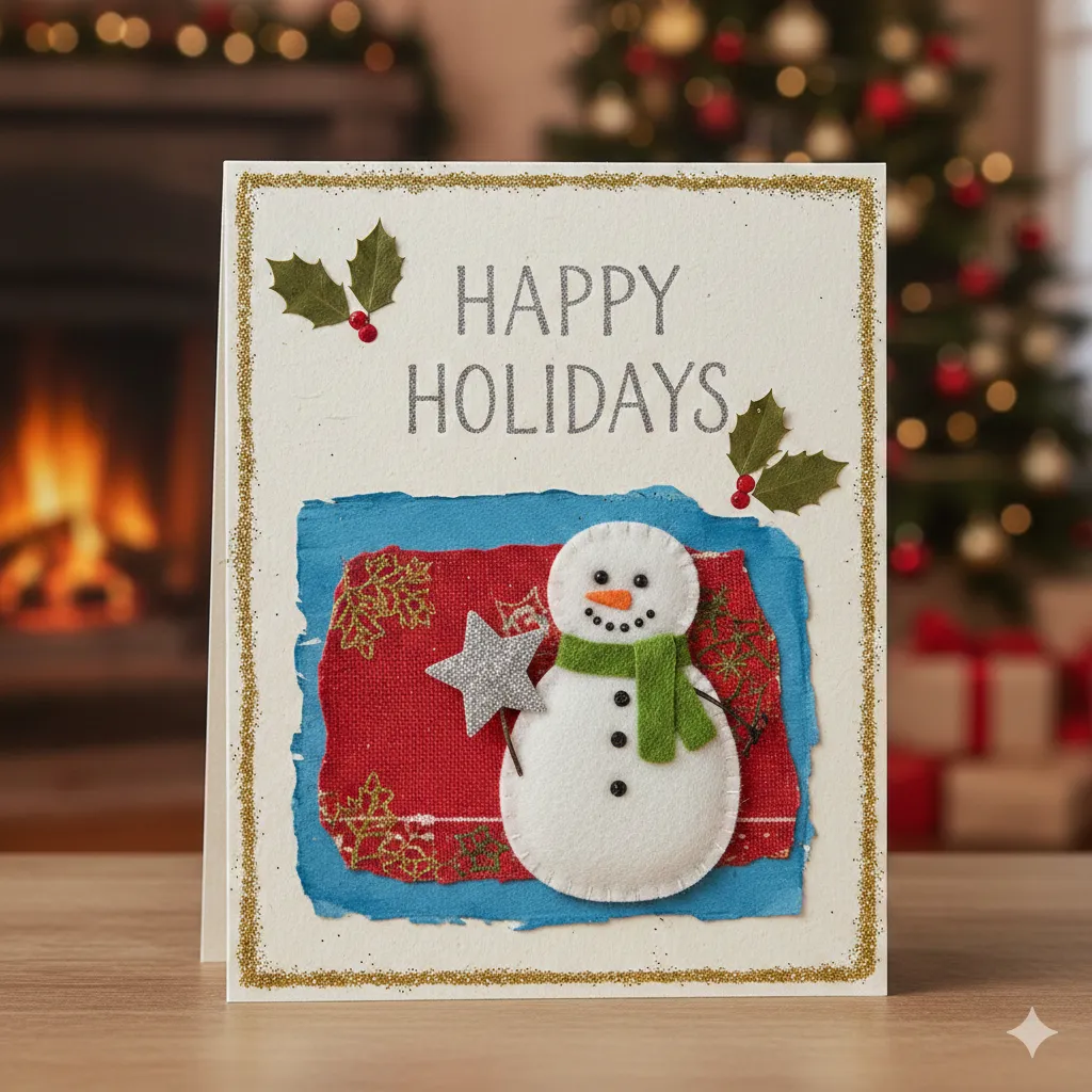 Handmade card design example 4